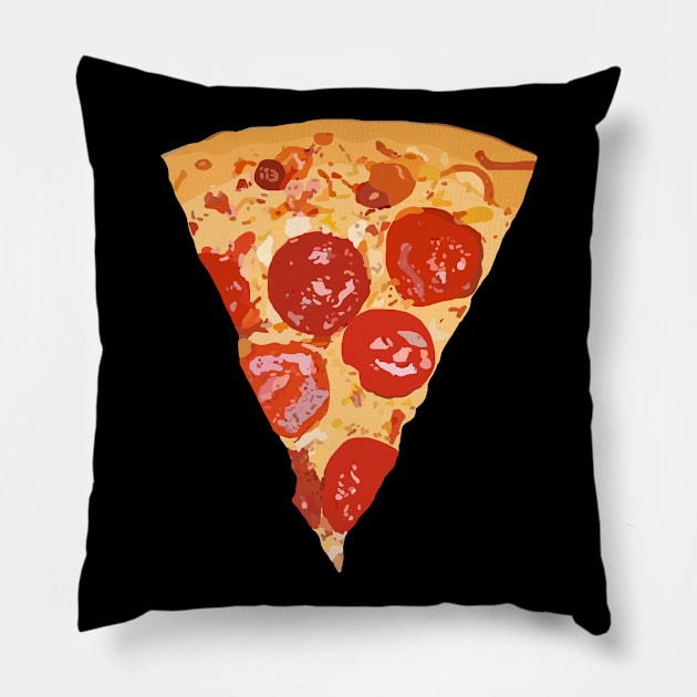 Pizza Pillow by ElviaMontemayor