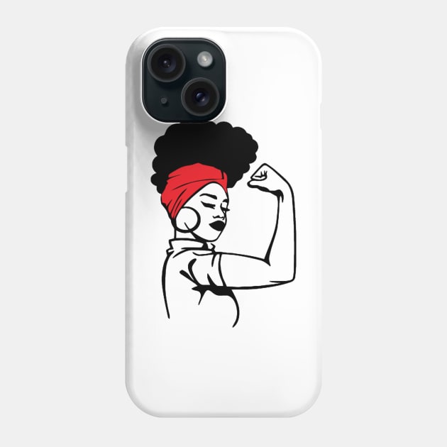 Rosie Riveter Phone Case by wekdalipun