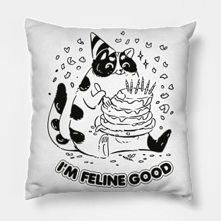 Purrdays Festivities Pillow