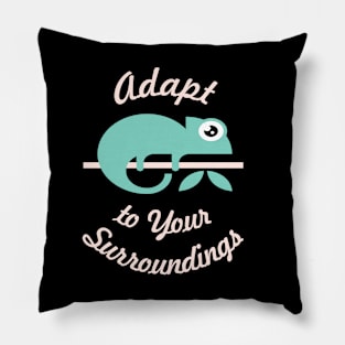 🍃 Adapt to Your Surroundings, Cute Chameleon Pillow