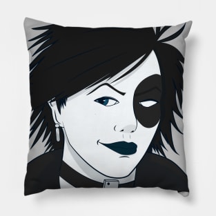 Classic Domino Portrait Pillow