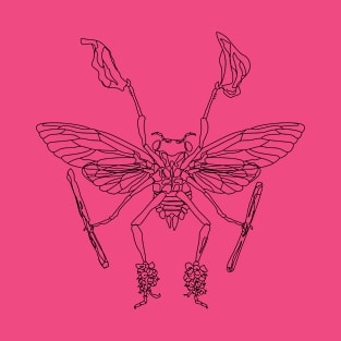 Morris Cicada (dark outline) T-Shirt