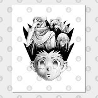 Hunter X Hunter Anime Posters And Art Prints Teepublic