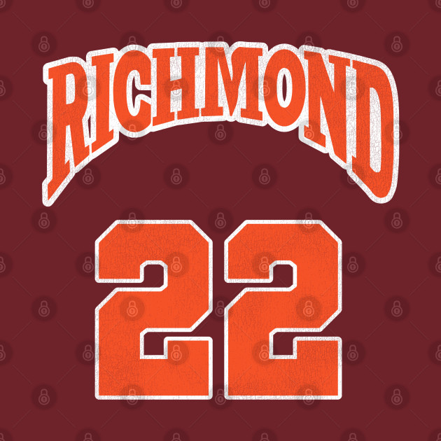 Richmond Timo Cruz Coach Carter Movie Basketball Jersey by darklordpug