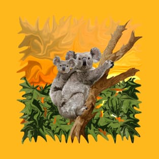 Koala Sunset T-Shirt