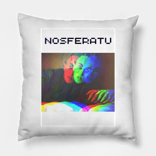 Nosferatu Retro Pillow