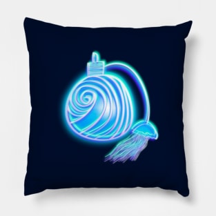 Ocean Inspired Perfume Bottle Pillow