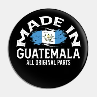 Born in Guatemala Pin