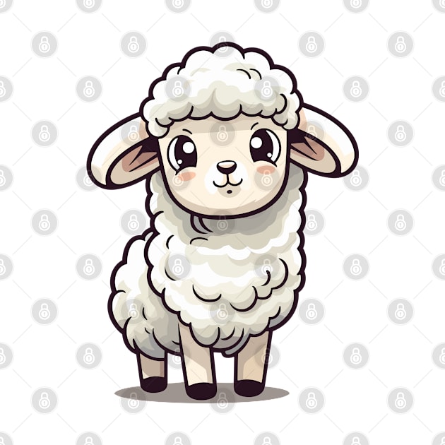 Cute Baby Sheep by Yopi