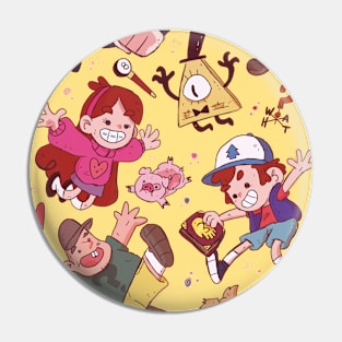 GRAVITY FALLS - MTHSMNDS Pin