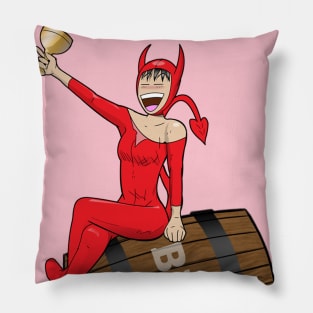 Sue Shimi on Beer Barrel Pillow