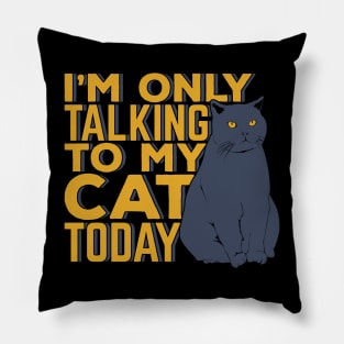British Blue Shorthair Cat Lover Gift Pillow