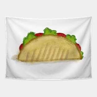 A taco never leaves you Tapestry