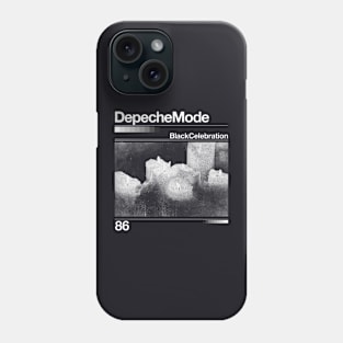 Black Celebration - Artwork 90's Design Phone Case