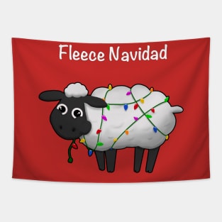 Fleece Navidad (white) Tapestry