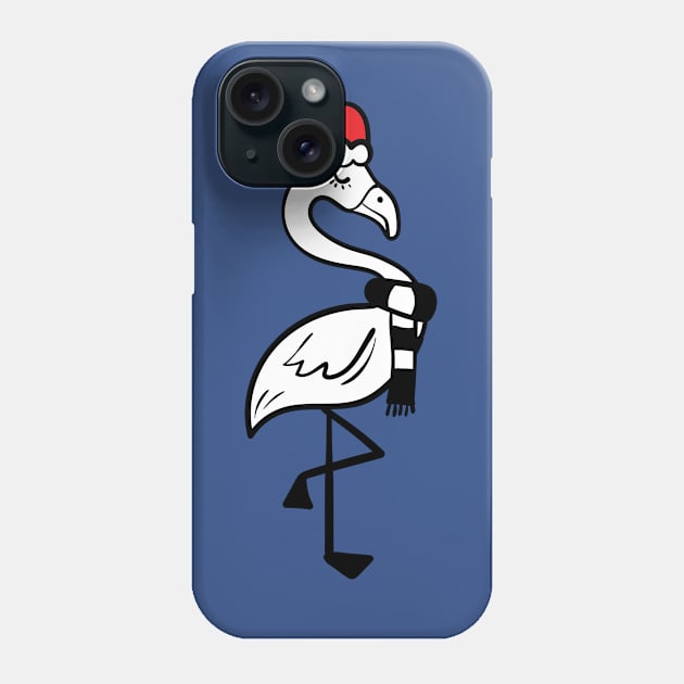 Christmas Flamingo Phone Case by holidaystore