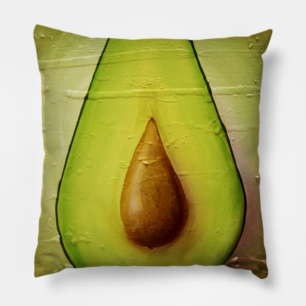 avo Pillow by StephenBibbArt