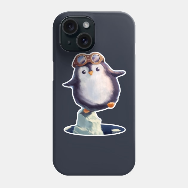 Very Cute Penguin w/o BG Phone Case by bledyn