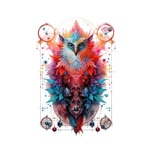 Colorful Owl T-Shirt