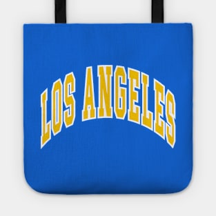 Los Angeles - Block Arch - Blue Gold/White Tote