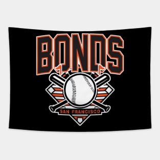 Vintage San Francisco Baseball Bonds Tapestry