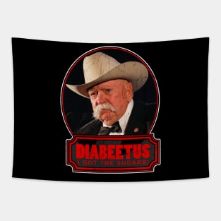 RETRO Vintage STYLE  DIABEETUS I GOT THE SUGARS! Tapestry