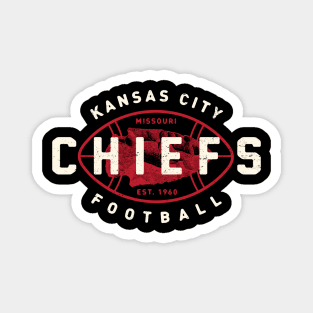Kansas City Chiefs 4 by Buck Tee Magnet