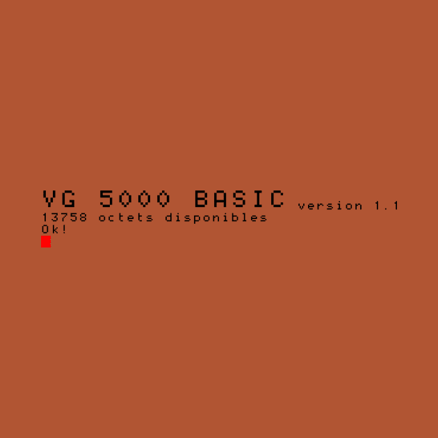 VG5000 Basic prompt by Olipix