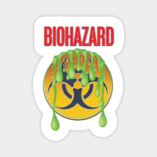 Biohazard Slime Magnet by nickemporium1