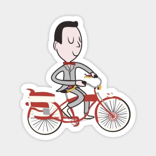 Pee Wee's Bike Magnet