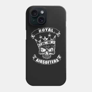 ROYAL AIRSOFTERS WHITE Phone Case