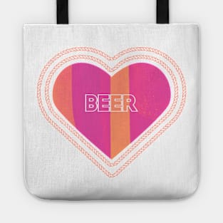 I heart beer Tote