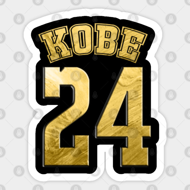 Kobe 24 Kobe Bryant Adesivo Teepublic It