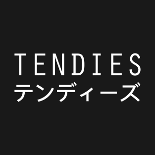 TENDIES - Aesthetic Japanese Vaporwave T-Shirt