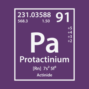 Protactinium Element T-Shirt