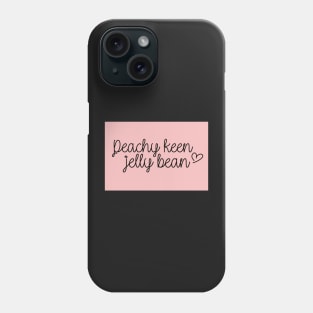 Peachy Keen Jelly Bean Phone Case