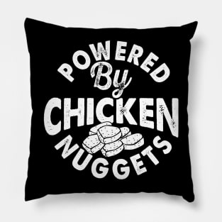 Powered By Chicken Nuggets T Shirt For Women T-Shirt Pillow