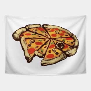 Pizza Freighter Tapestry