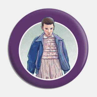 Eleven Stranger Things Pin