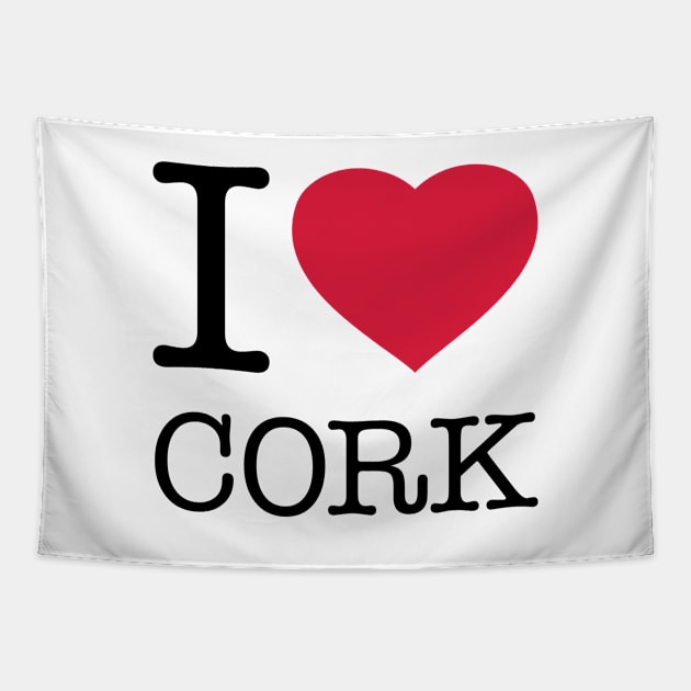 I LOVE CORK Tapestry by eyesblau