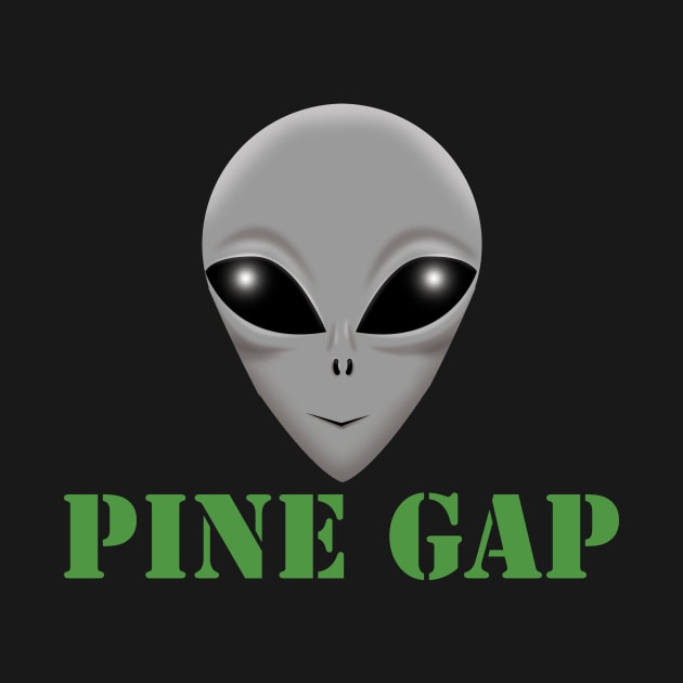 Pine Gap by Wickedcartoons