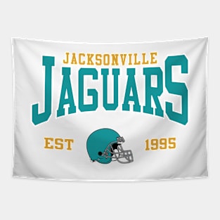 Retro Jacksonville Football Tapestry