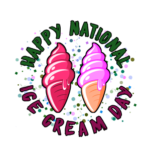 Happy National Ice Cream Day T-Shirt