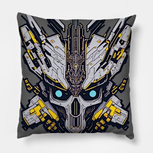 Mecha Skull S02 D38 Pillow