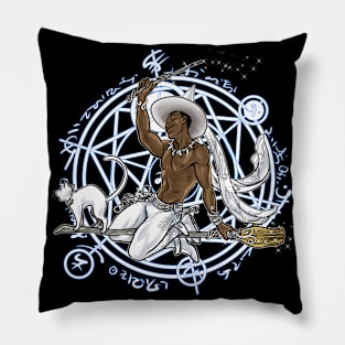 Witch Boy Diamond Pillow