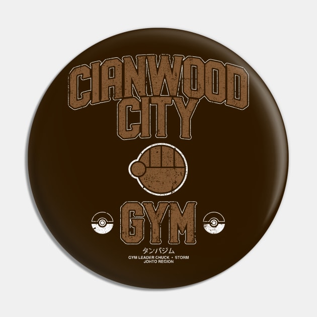 Cianwood City Gym Pin by huckblade