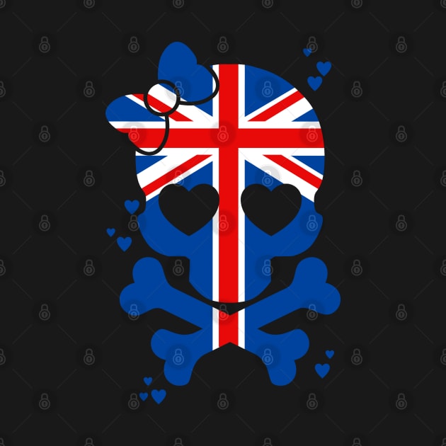 UNION JACK - Cute skull by LILNAYSHUNZ