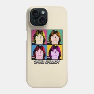 David Cassidy 80s Pop Art Style Phone Case