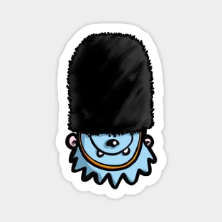 The London Bald Yeti Magnet