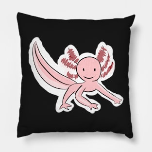 Gerald the Axolotl Pillow